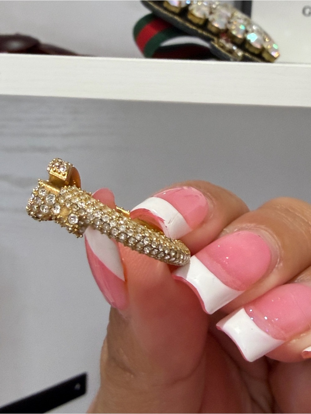 Gucci Pave Key Ring - Picture 5 of 11